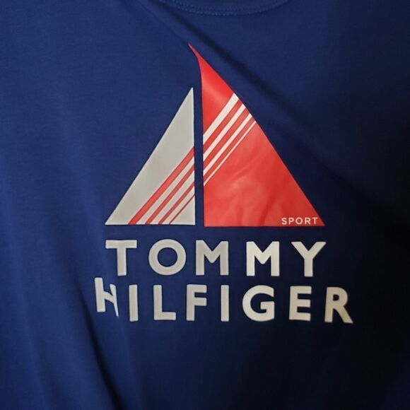 Tommy Hilfiger Sport Logo Knot-Front Tank Top - Picture 3 of 7